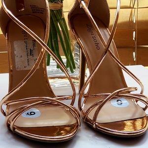 Rosegold High Heels